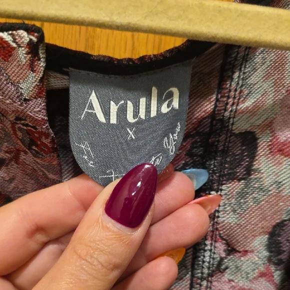 ARULA Multicolor Brocade Floral Dress (Size 1x) Worn Once - Picture 2 of 4